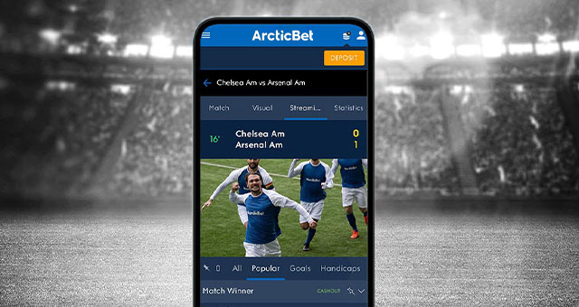 Watch live sport at ArcticBet