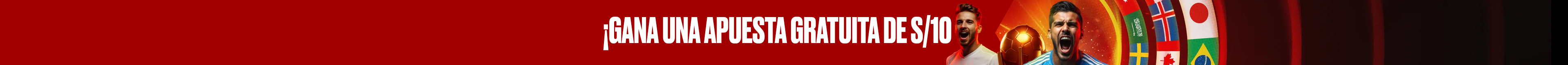 Apuesta Gratis de S/10