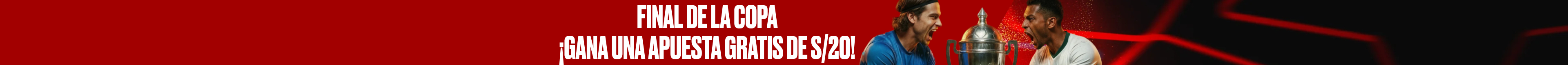 ¡Gana una Apuesta Gratis de S/20!