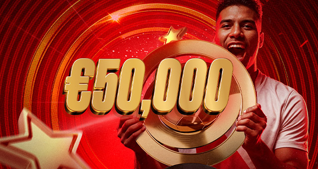 €50,000 Tackle the Highest Odds