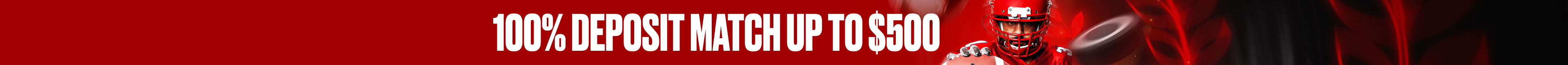 100% deposit match up to $500