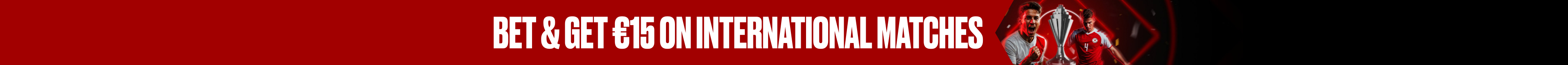 International Fixtures Free Bet