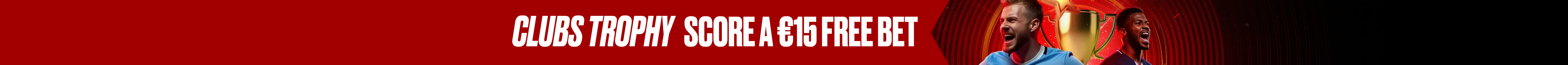 First whistle FREE BET | CHOOSE A €10 OR €15 FREE BET!