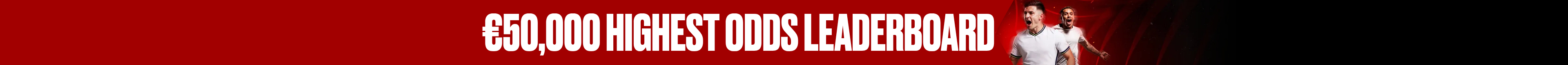 €50,000 Big Odds Rewards
