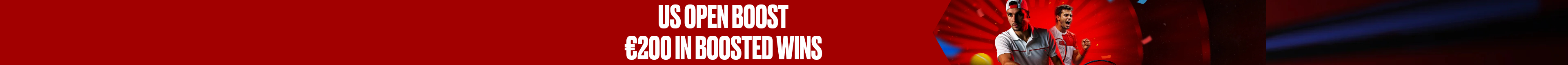 US GRAND SLAM 10% BOOSTED WINS | WIN UP TO €200 EXTRA