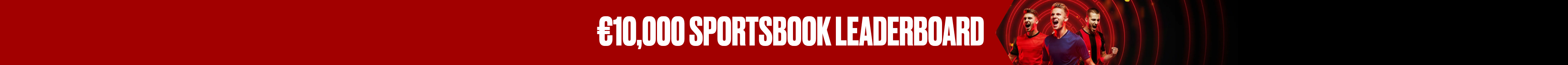 €10,000 Sportsbook Leaderboard