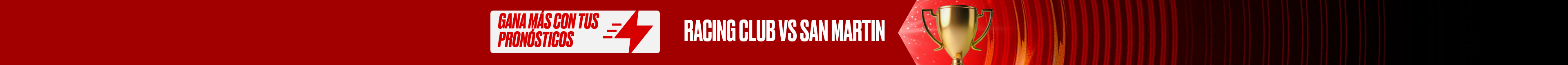 Racing Club vs San Martin S.J.