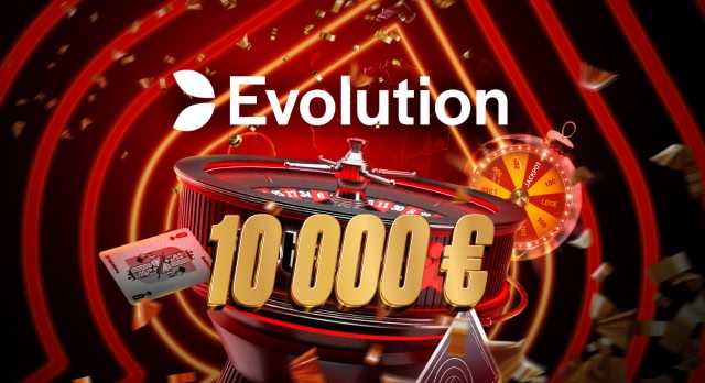 10 000 € Evolution’i turniir
