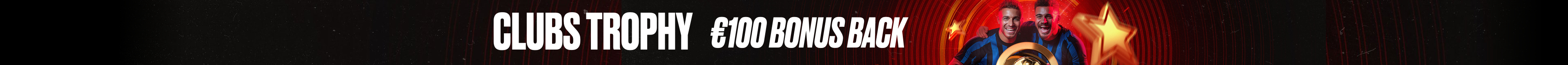 10% Clubs Cup Bonus Back