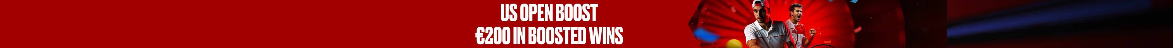 US GRAND SLAM 10% BOOSTED WINS | WIN UP TO €200 EXTRA