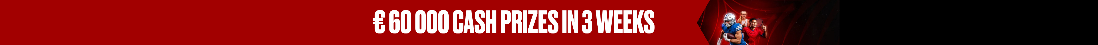 €20 000 Weekly Cash Draws