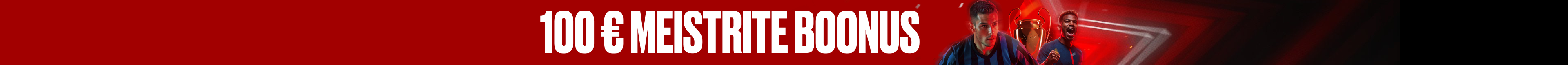10% Meistrite boonusetagastus