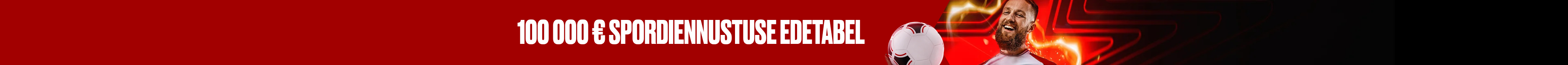 100 000 € võitjate edetabel