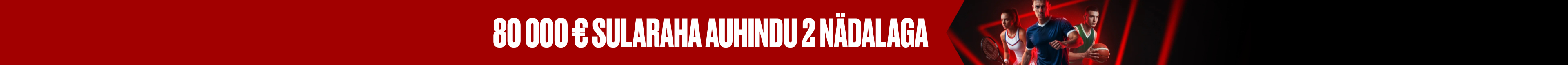 40 000 € iganädalased rahaloosid