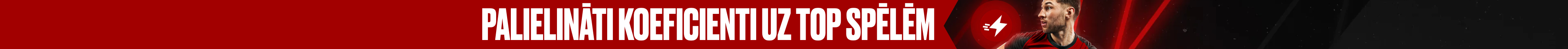 Palielināti koeficienti
