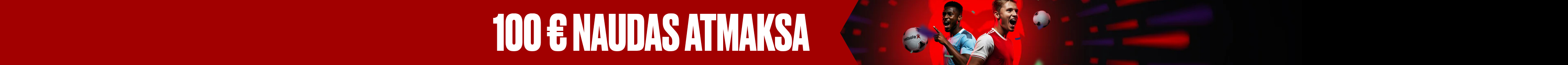 10% SEZONAS SĀKUMA naudas atmaksa