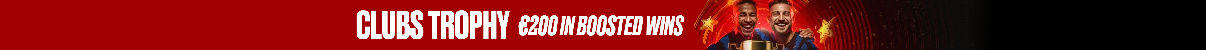10% Global Teams Cup CashBoost Wins