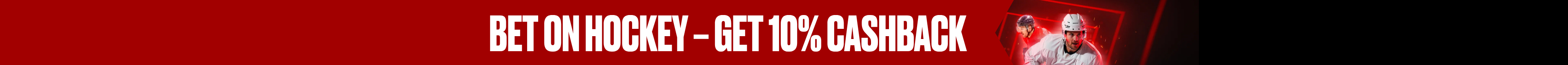 10% Ice Hockey Preseason Cashback