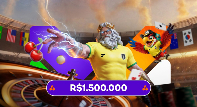 Torneio Fichas e Slots de R$1,5 milhão