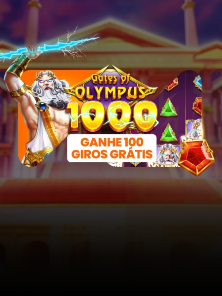 Ganhe 100 Giros em slots!