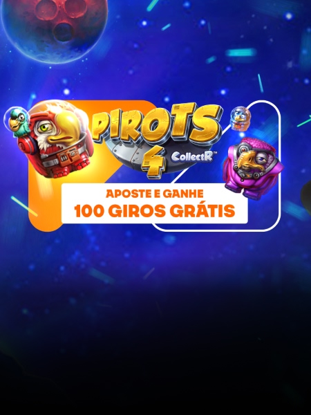 Ganhe 100 Giros em slots!