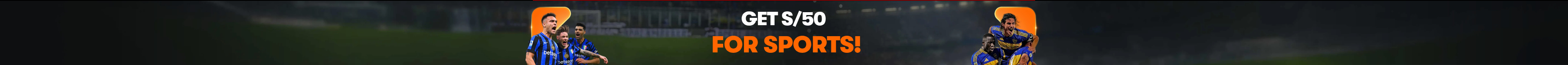 S/50 for sports!