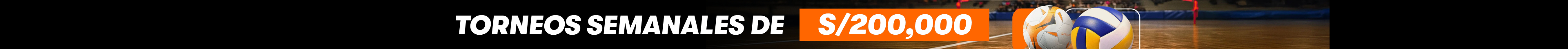 Torneos Semanales de S/200,000