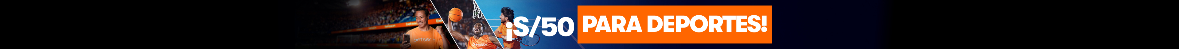 ¡S/50 para deportes!