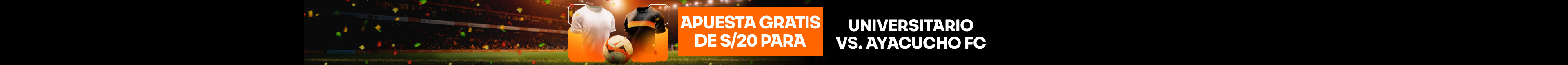 Obtén tu Apuesta Gratis de S/20