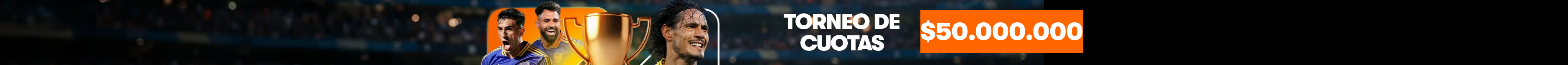 Torneo de cuotas de $50.000.000