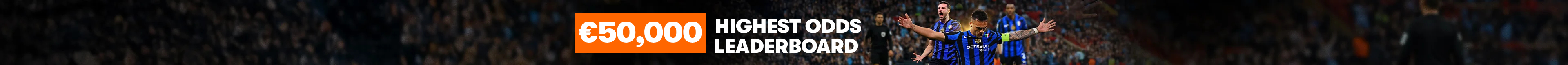 €50,000 Big Odds Rewards
