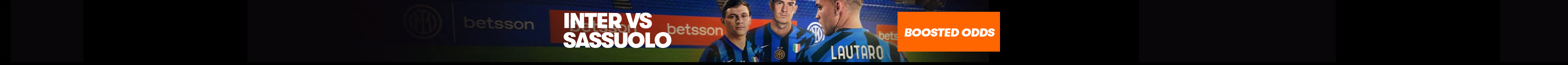 Inter vs Sassuolo