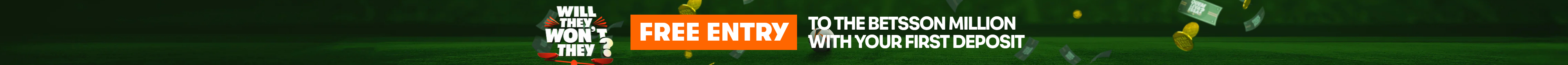 Free entry to the Betsson Million With your first deposit
