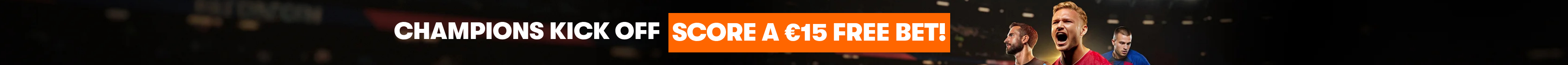 GLOBAL MATCHDAY FREE BET  | CHOOSE A €10 OR €15 FREE BET!