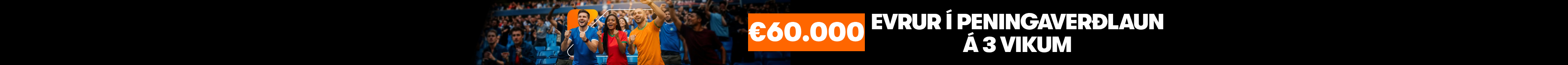 €20.000 vikulegur útdráttur