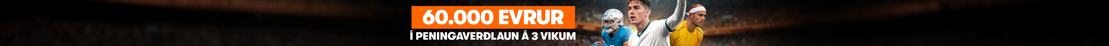 €20.000 vikulegur útdráttur