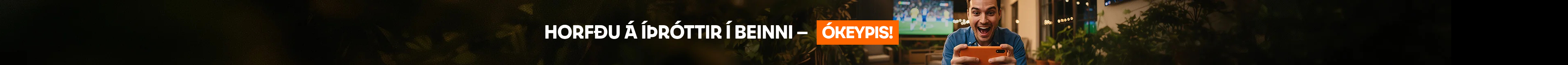 Horfðu á íþróttir í beinni – ókeypis!