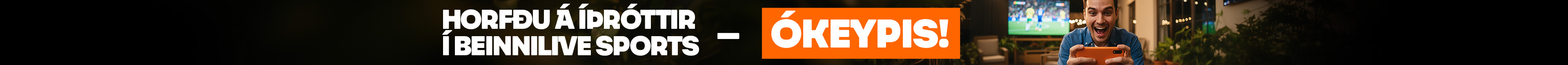 Horfðu á íþróttir í beinni – ókeypis!