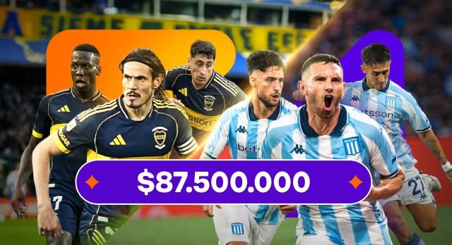 Torneo de cuotas de $87.500.000