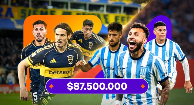 Torneo de cuotas de $87.500.000
