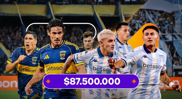 Torneo de cuotas de $87.500.000