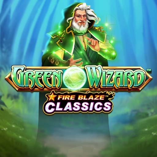 Fire Blaze Green Wizard