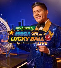 Mega Fire Blaze Lucky Ball Brasileiro
