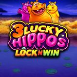 3 Lucky Hippos Lock N Win