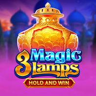 3 Magic Lamps Hold And Win