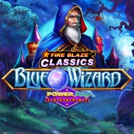 Fire Blaze Blue Wizard PowerPlay Jackpot