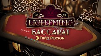 First Person Lightning Baccarat