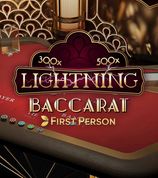 First Person Lightning Baccarat