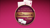 Classic Blackjack with Sweetheart 16