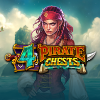 4 Pirate Chests